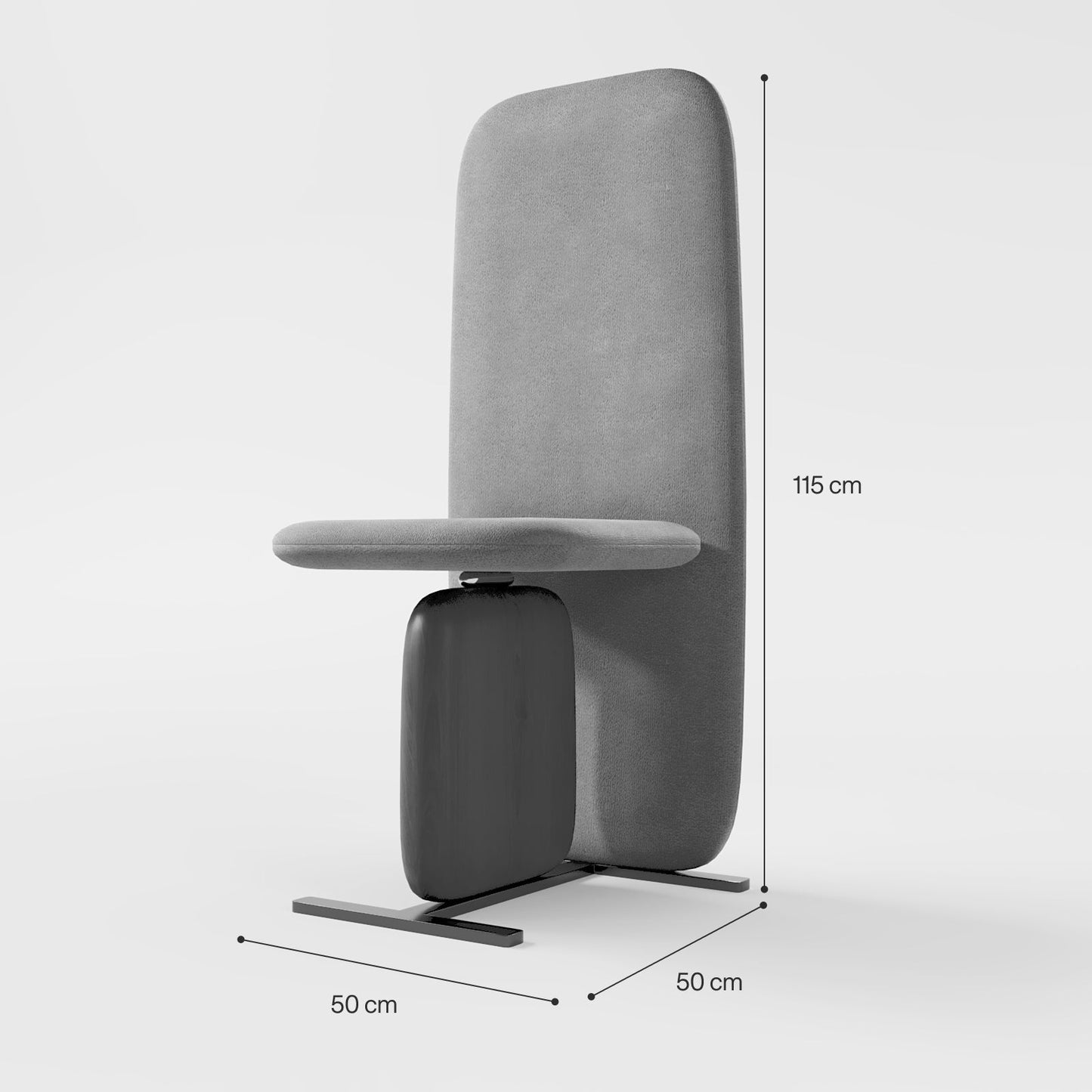 Emerald Monolith Dining Chair