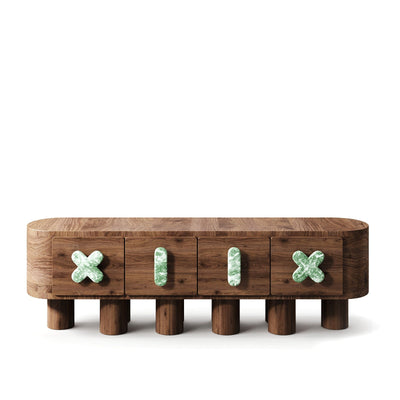 Eclipse Two-Tone TV Stand — 180cm