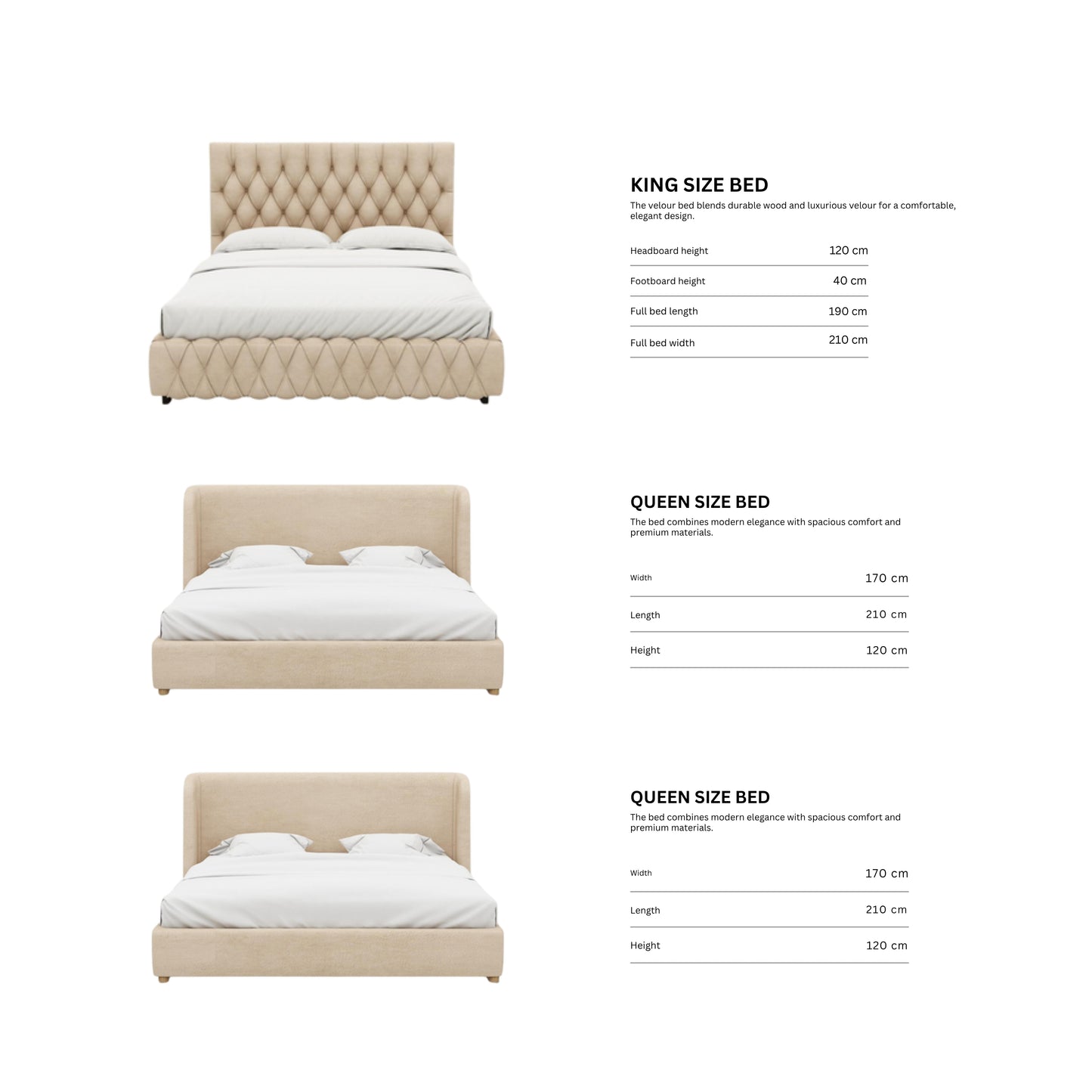 Beige/3-Bedroom37Items