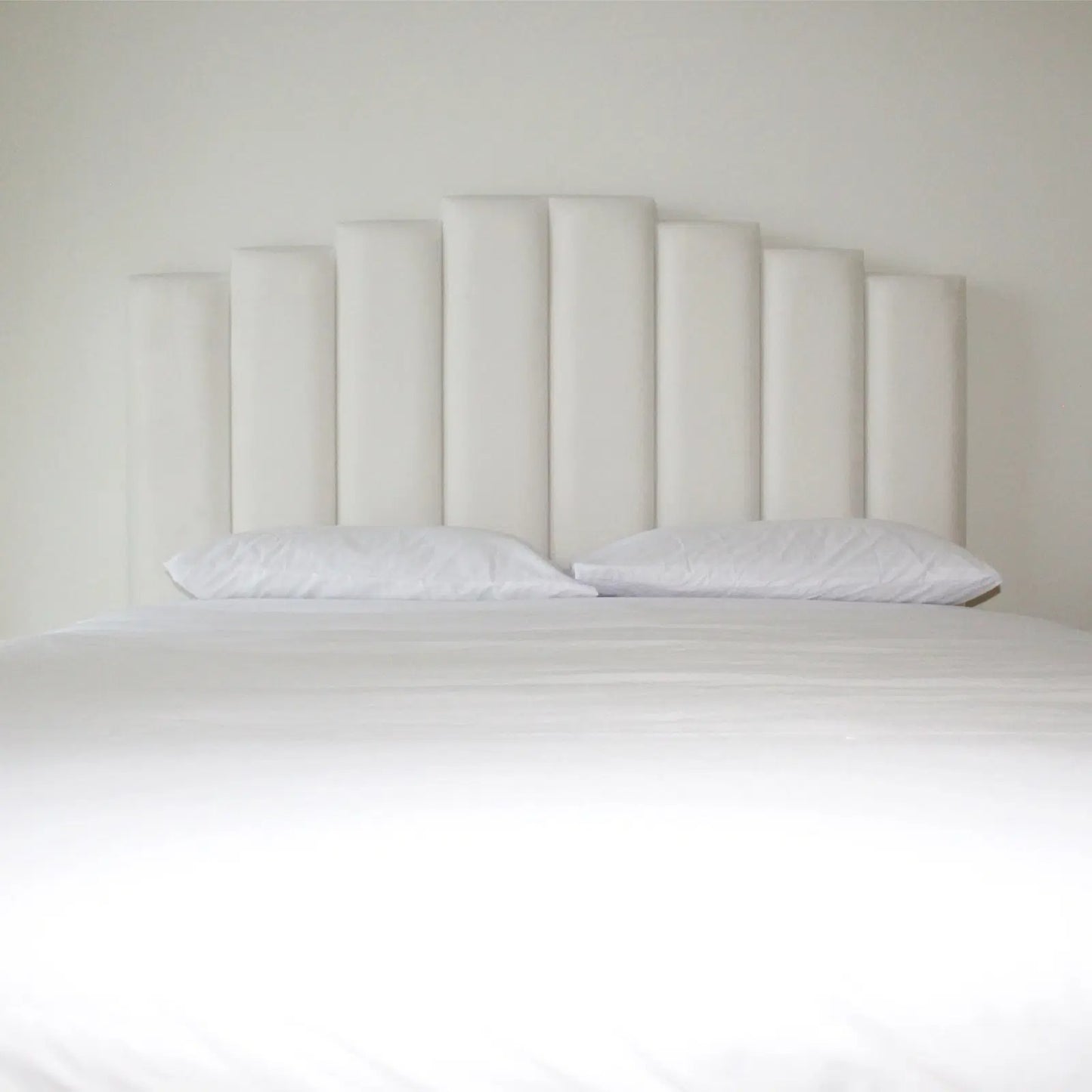 Modern Off-White Panel Single Bed