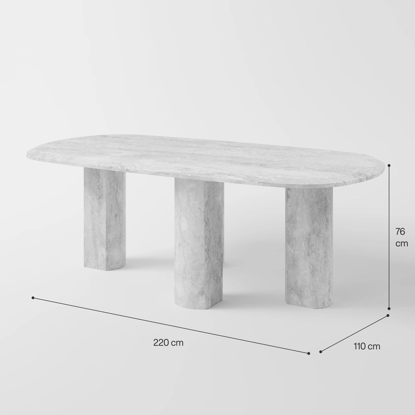 Antiquity Oval Dining Table