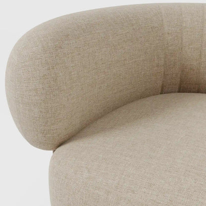 TLow-Profile Sculptural Armchair