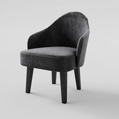Elegant High-Back Armchair
