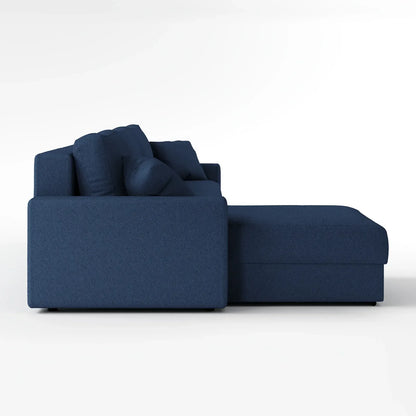 Earth-Tone Grand Sectional 4 Bed Sofa Bed