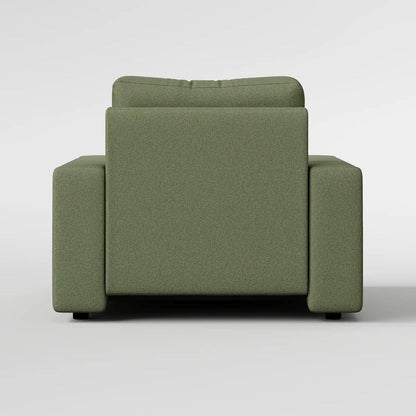 Sleek Boxy Accent Arm Chair