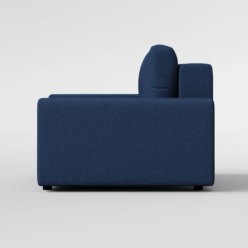 Sleek Boxy Accent Arm Chair