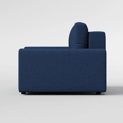 Sleek Boxy Accent Arm Chair