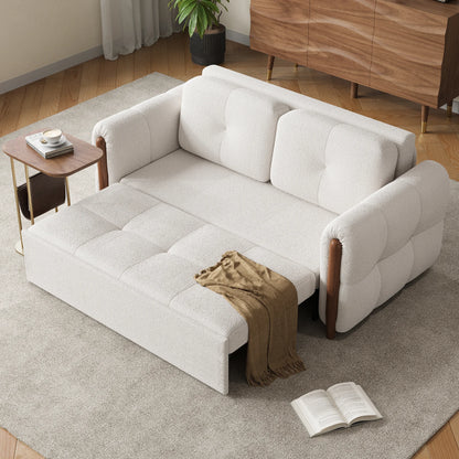 Nordic Haven Tufted Sofa Bed