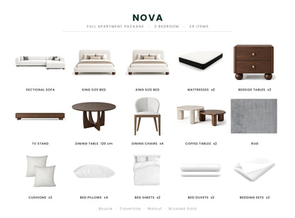 White/2-Bedroom29Items