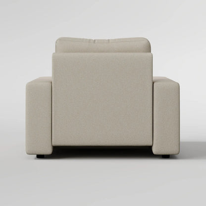 Sleek Boxy Accent Arm Chair