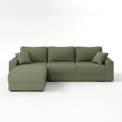 Emerald Mist Corner Sectional Sofa Bed