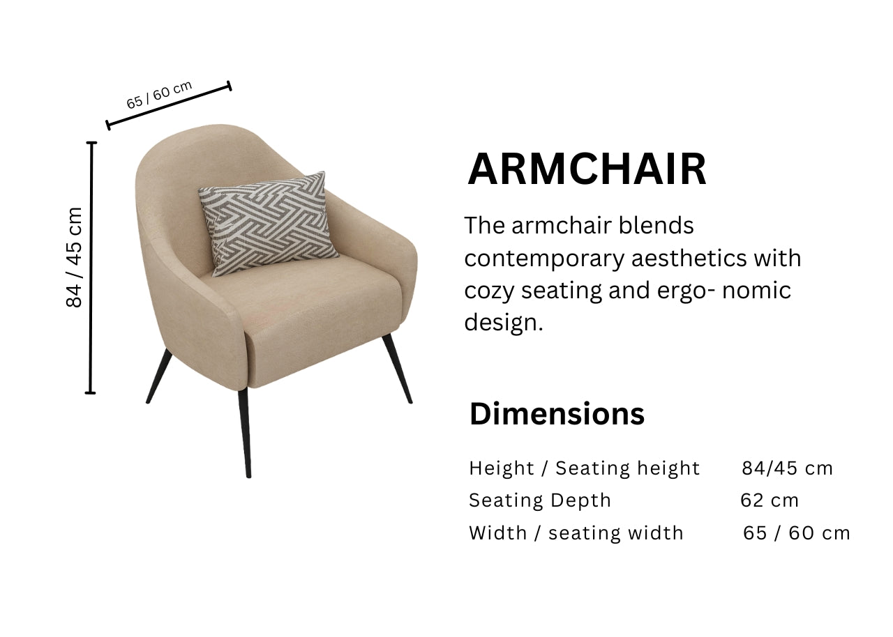 LUXE NEST LUXURY ARMCHAIR