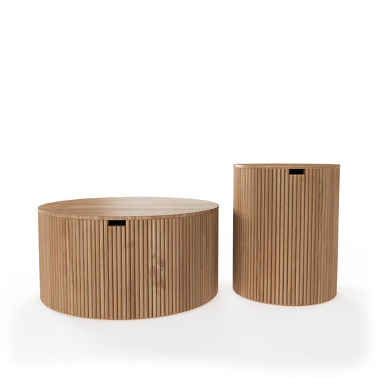 Modern Veined Marble Coffe Table