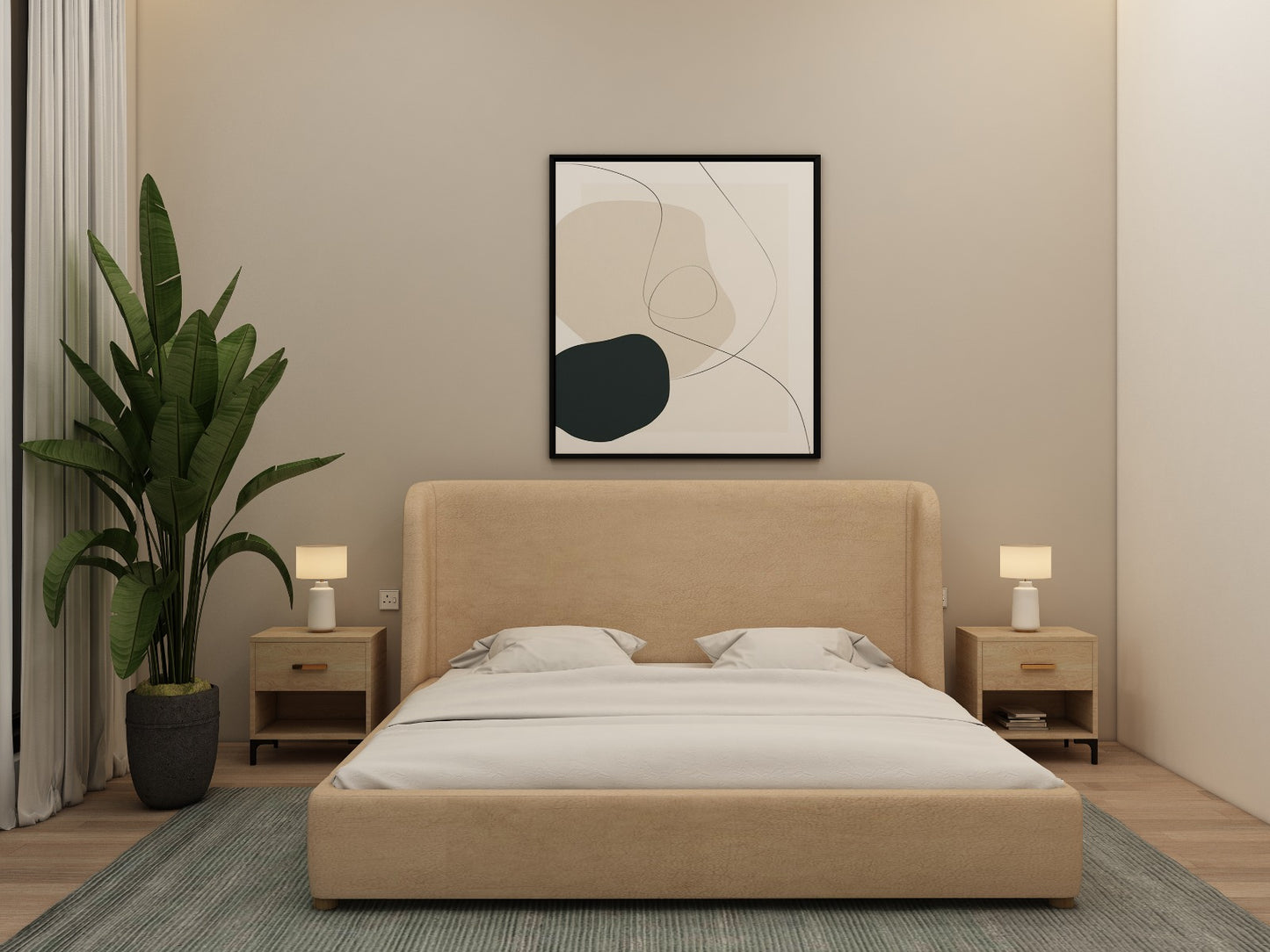 Beige/1-Bedroom/20Items