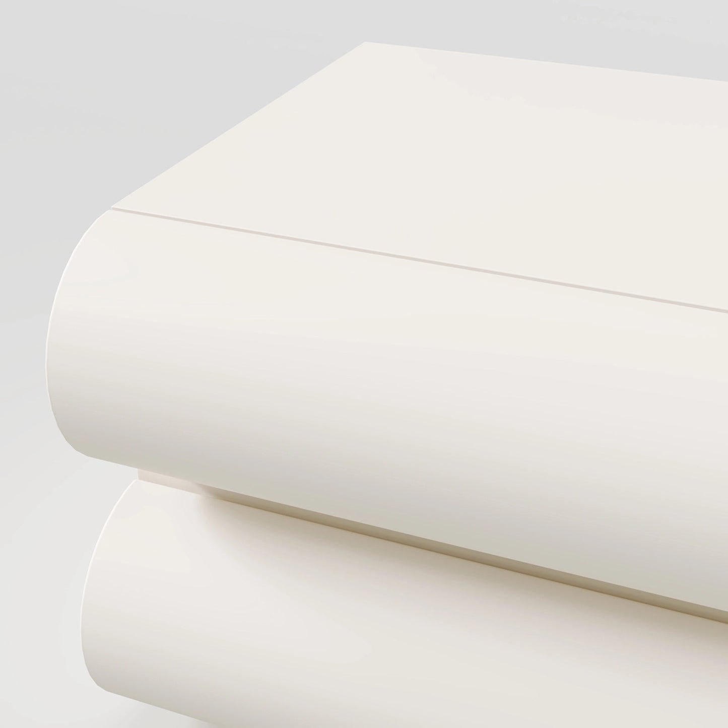 The Horizon Stack: Minimalist Two-Tier Storage Unit