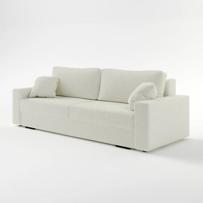 Mint Minimalist Fabric 2 Seater Sofa Bed