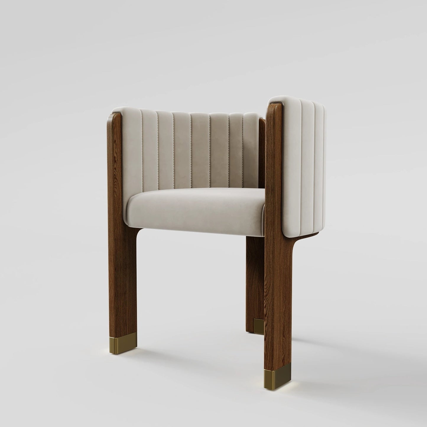 Linear Channelled Dining Chair