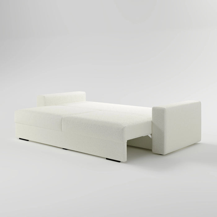 Mint Minimalist Fabric 2 Seater Sofa Bed
