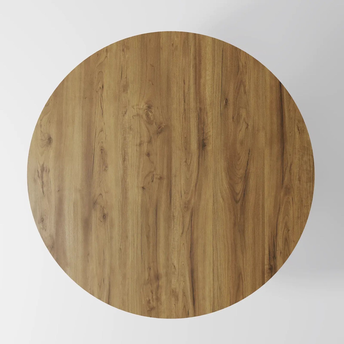 The Monolith Round Table: Modern Brutalist Centerpiece in Textured Grey Stone