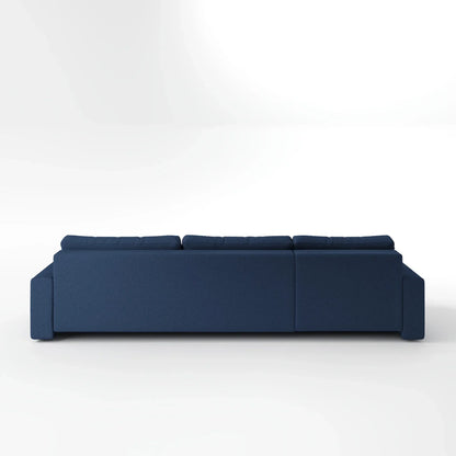 Earth-Tone Grand Sectional 4 Bed Sofa Bed