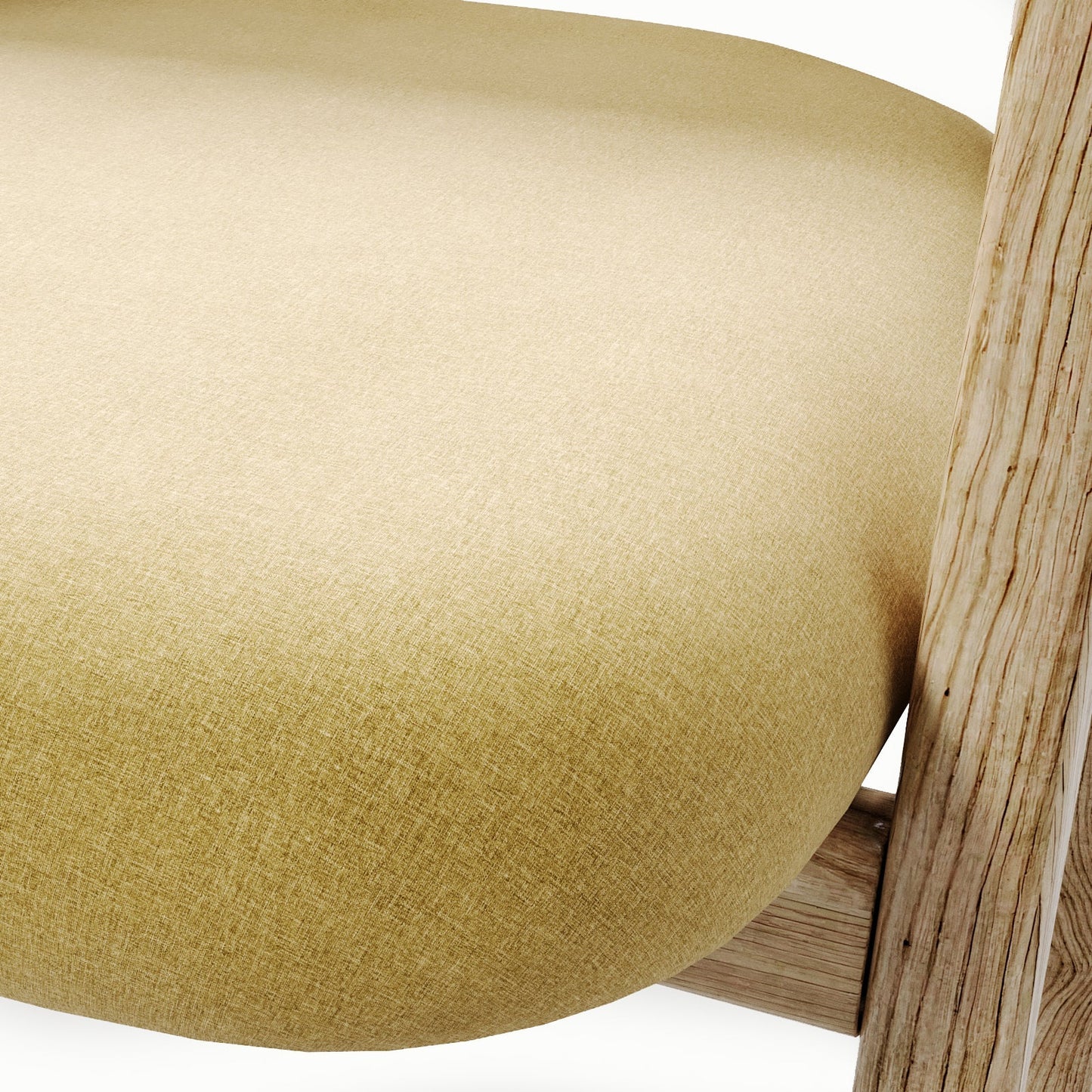 Arc-Support Timber Dining Chair