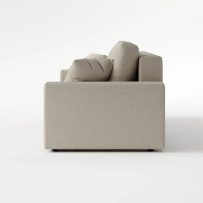 Mint Minimalist Fabric 2 Seater Sofa Bed