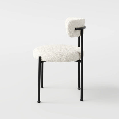 Orbital Boucle Dining Chair