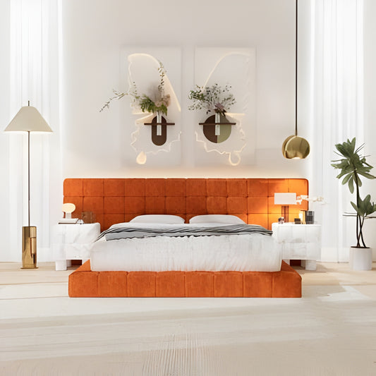 Tangerine Luxe Bed