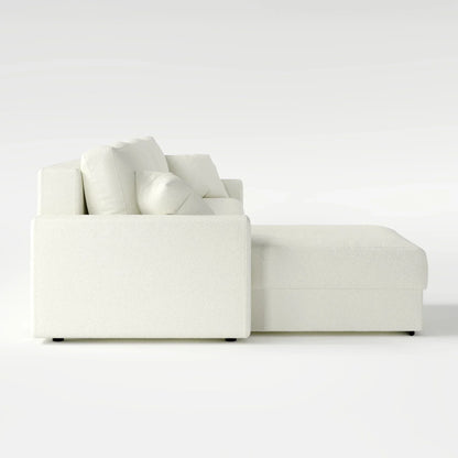 Earth-Tone Grand Sectional 4 Bed Sofa Bed