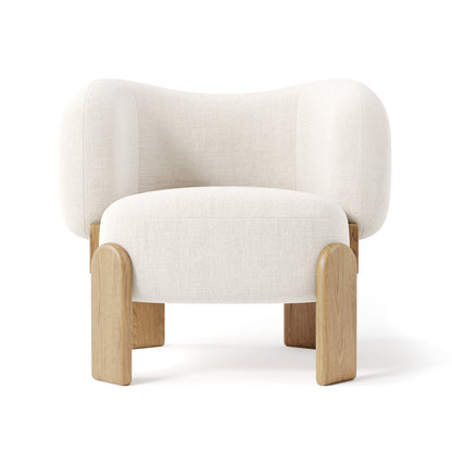 Modern Fluted White Media Console with Marble Top and Gold Base