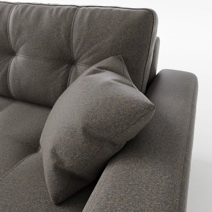 Sage Tufted 2-Seater Convertible Sofa Bed