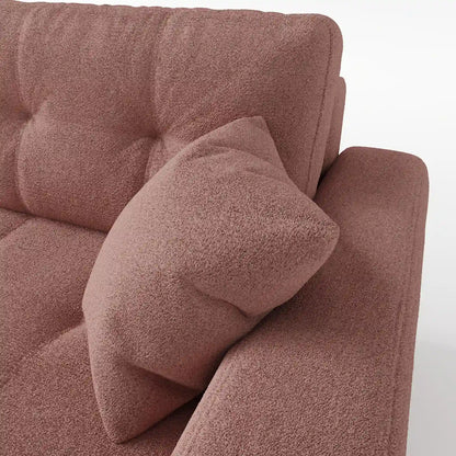 Sage Tufted 2-Seater Convertible Sofa Bed