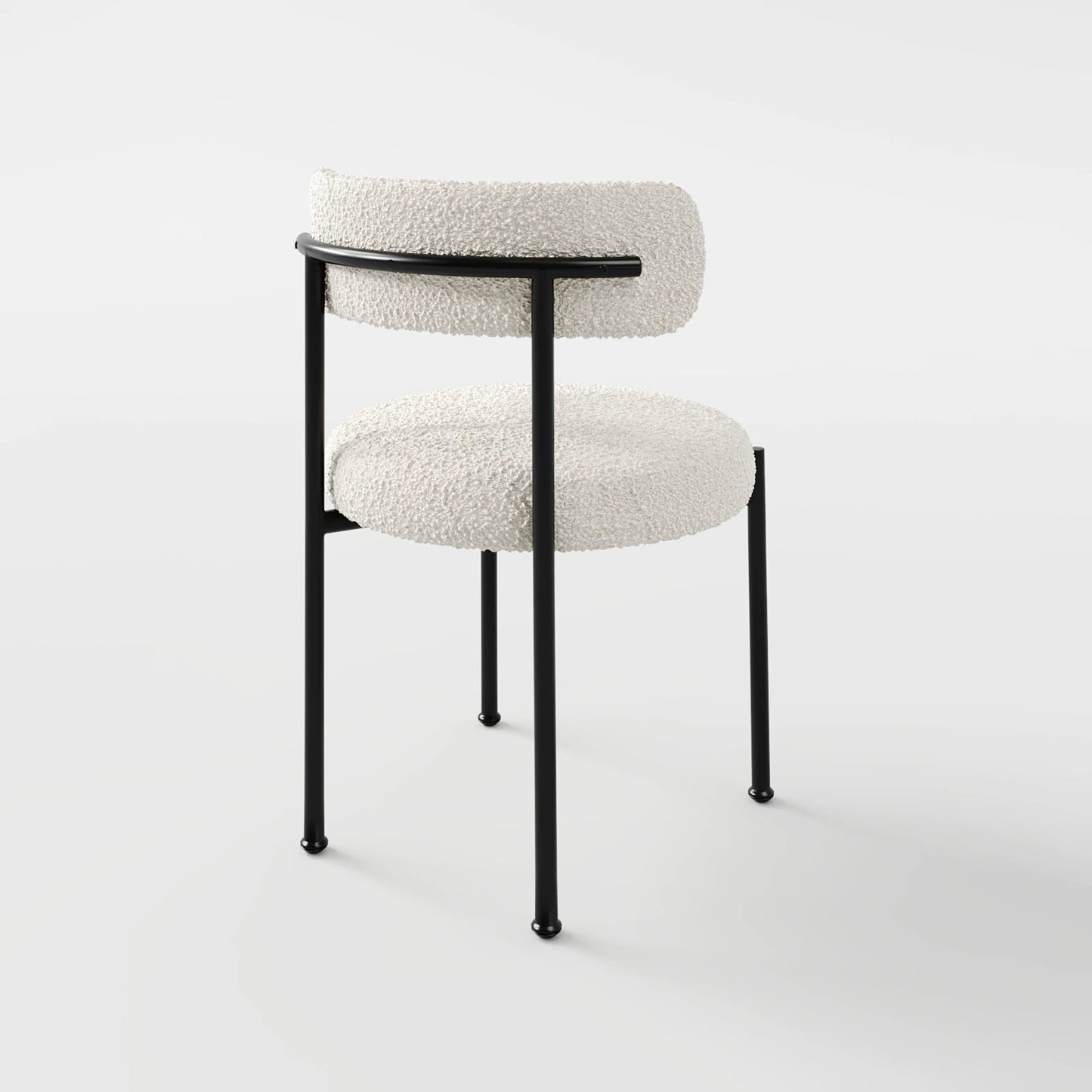 Orbital Boucle Dining Chair