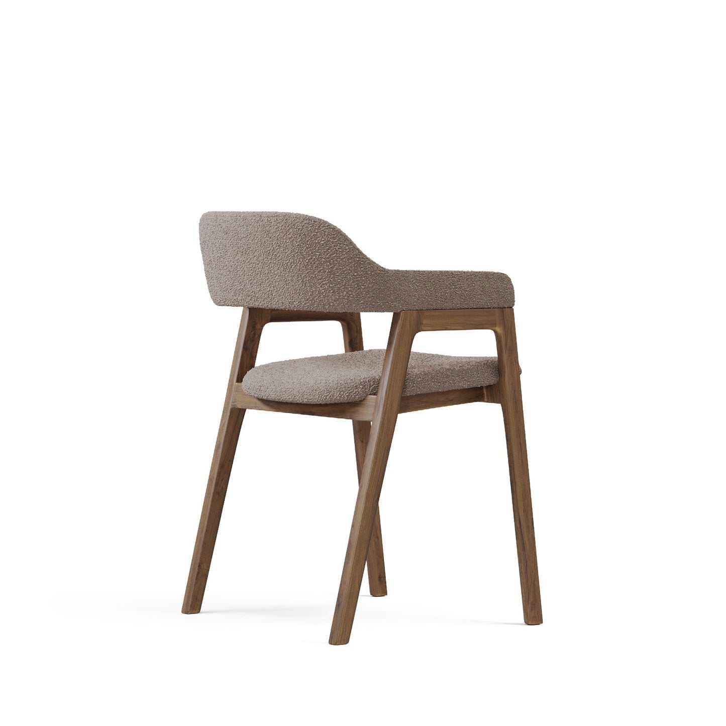 Timber-Frame Arc Dining Chair