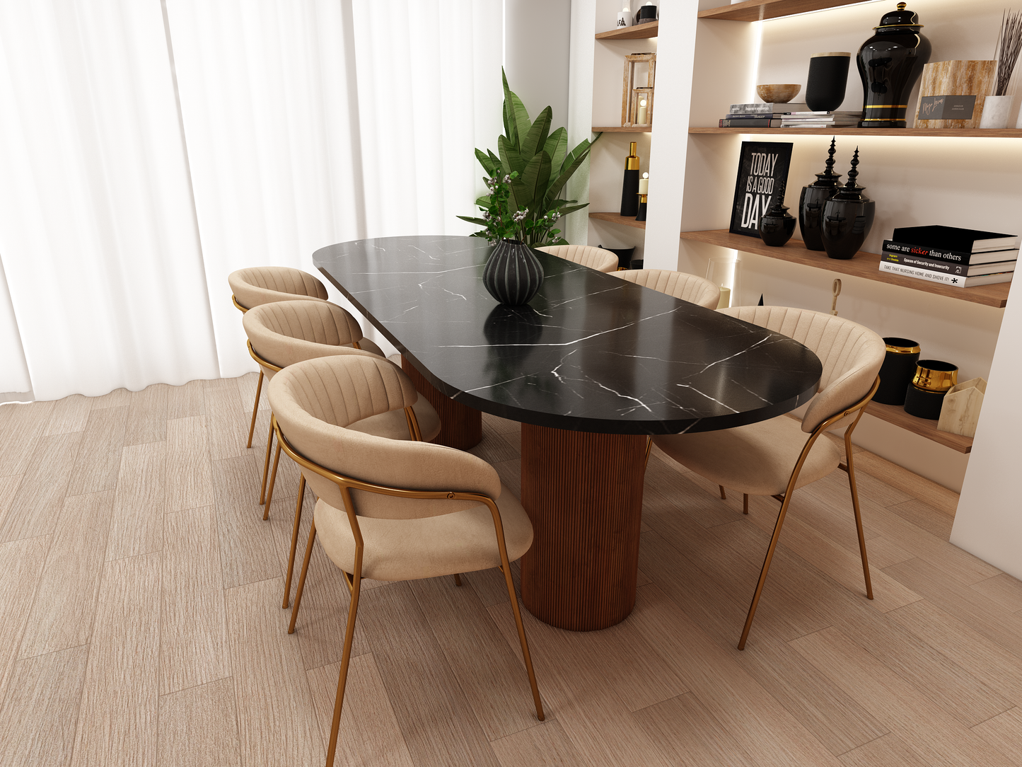 РОСКОШНЫЙ ОБЕДЕННЫЙ СТОЛ