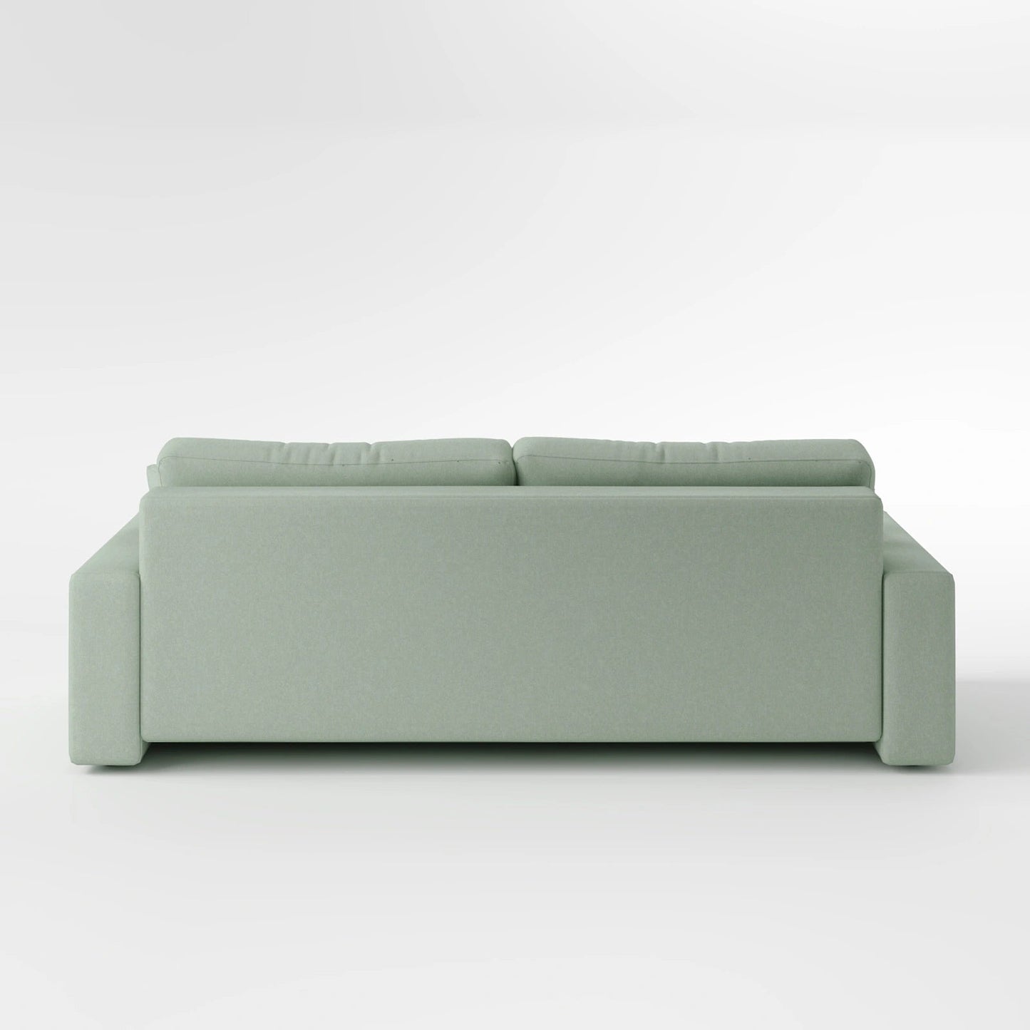 Mint Minimalist Fabric 2 Seater Sofa Bed
