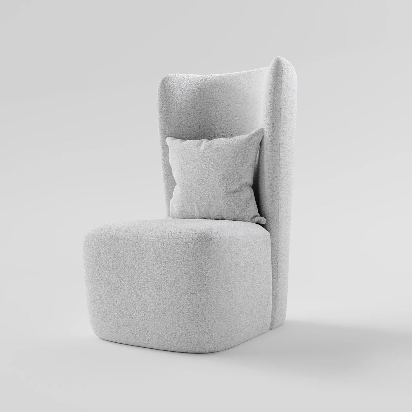Sophisticated High-Back Occasional Arm Chair