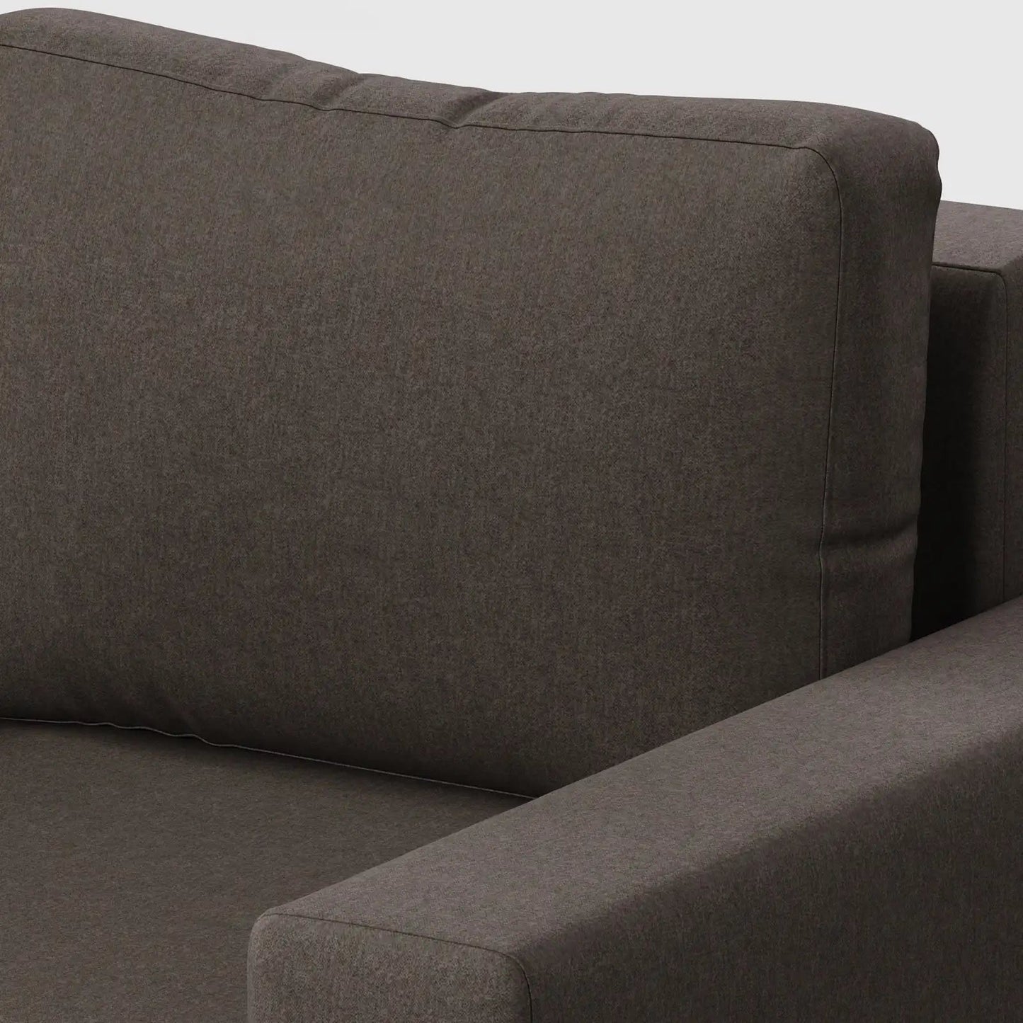 Sleek Boxy Accent Arm Chair