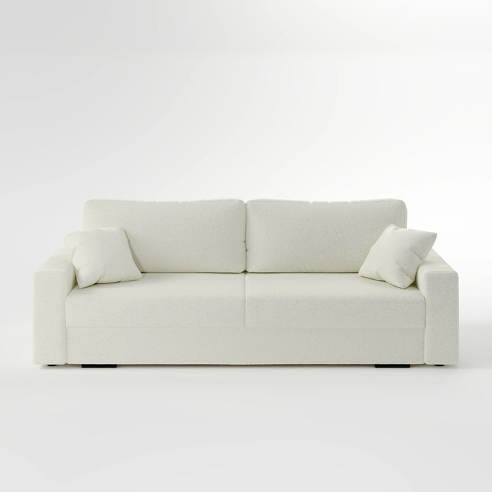 Mint Minimalist Fabric 2 Seater Sofa Bed