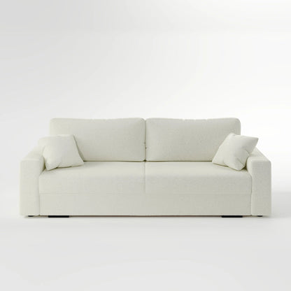 Mint Minimalist Fabric 2 Seater Sofa Bed