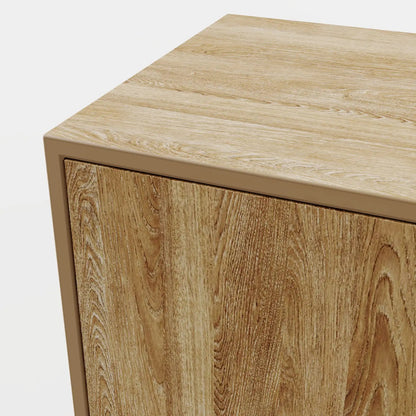 Ultra-Sleek Minimalist Black Media Console