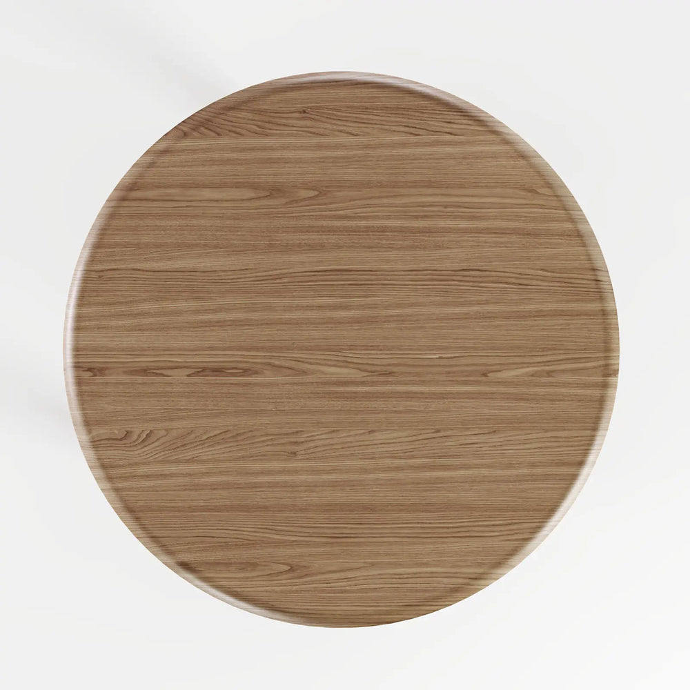 Minimalist High-Shine Purple Table featuring a Rounded Oval Top and Sturdy Pill Legs