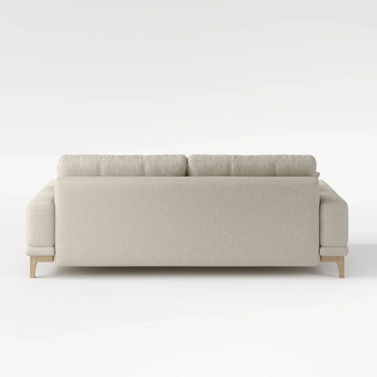 Sage Tufted 2-Seater Convertible Sofa Bed