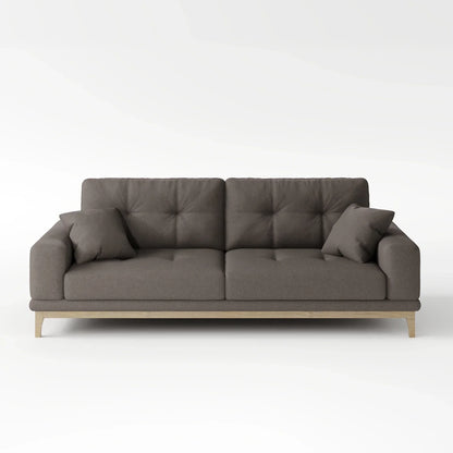 Sage Tufted 2-Seater Convertible Sofa Bed