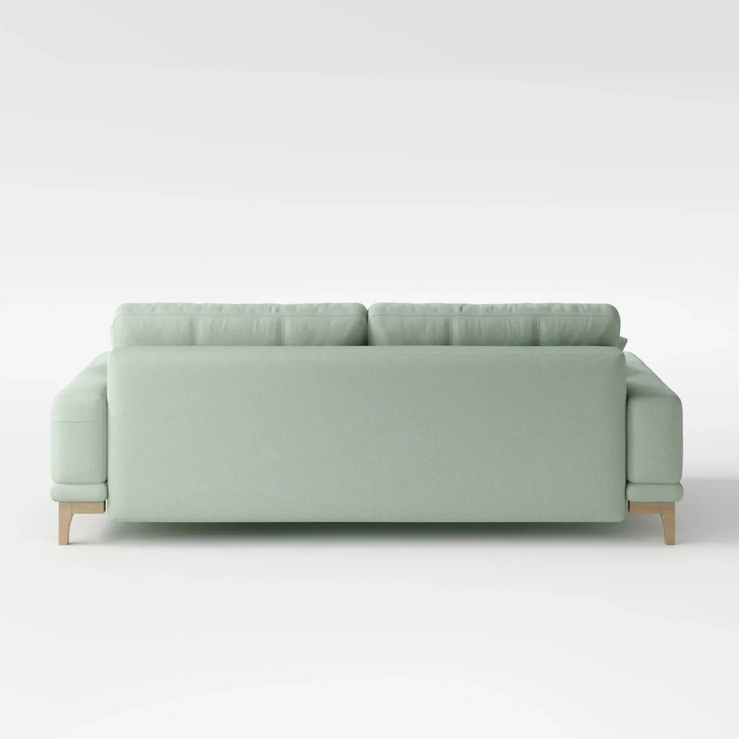 Sage Tufted 2-Seater Convertible Sofa Bed