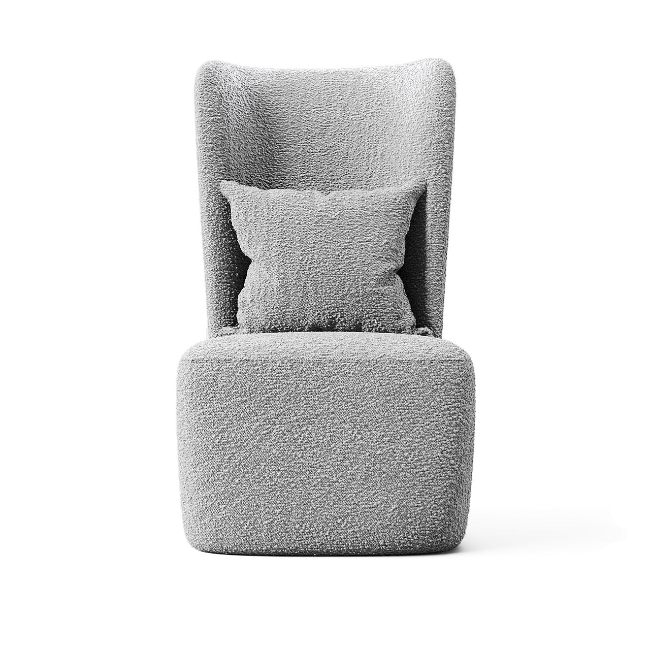 Sophisticated High-Back Occasional Arm Chair