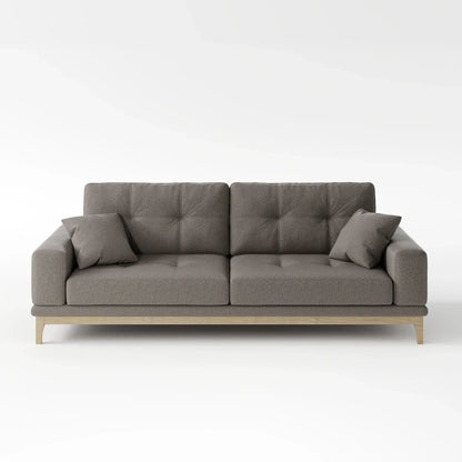 Sage Tufted 2-Seater Convertible Sofa Bed