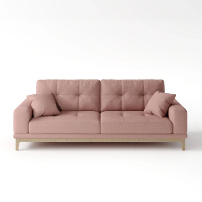 Sage Tufted 2-Seater Convertible Sofa Bed