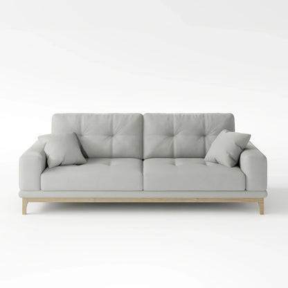 Sage Tufted 2-Seater Convertible Sofa Bed