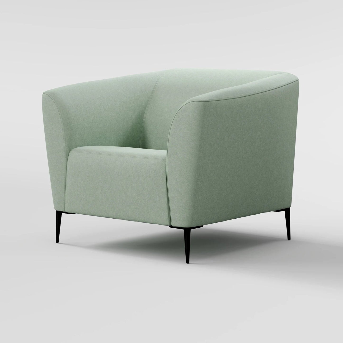Minimalist Pale Green Armchair